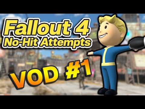 Fallout 4 But If I Take ANY Damage I Reset - VOD 1
