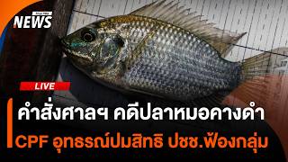 คำสั่งศาลฯ คดีปลาหมอคางดำ CPF อุทธรณ์ปมสิทธิ ปชช.ฟ้องกลุ่ม | ไลฟ์วันนี้ | 14 ก.ย. 69