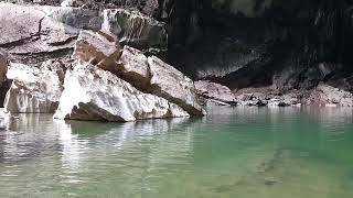 preview picture of video '#Start_Kayaking  till the Upstream Entrance of Xebangfai River Cave'