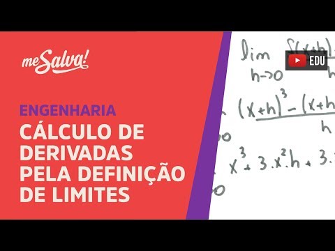 Me Salva! DER03 - Calculando derivadas pela definição de limites - Exemplo 1