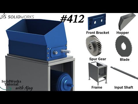 Creating an Industrial Paper Shredder Machine Design