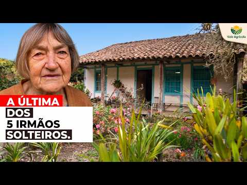 A ÚLTIMA HERDEIRA: Ela tem 83 anos e guarda a casa onde 5 irmãos viveram a vida inteira SOLTEIROS