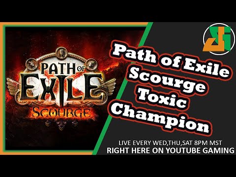 Path of Exile Scourge League 3.16 Champion Toxic Starter