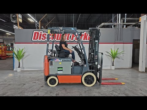 TOYOTA  8FBCU32 8-Series 6,500lb Electric #1221 - Forklift for Sale
