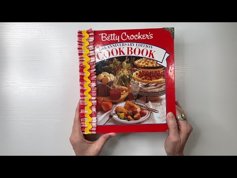 Betty Crocker Cookbook Binder Flip Through