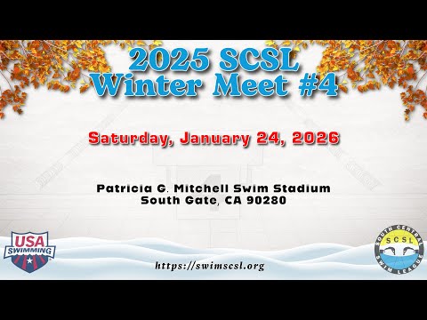 SCSL 2025 Winter Meet #4