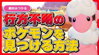 【ぽこあポケモン】行方不明になったポケモンを見つけるための3つの方法！場所がわからない場合の探し方