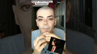 Michael Jackson Makeup Transformation #michaeljackson #makeuptransformation #michaeljackson