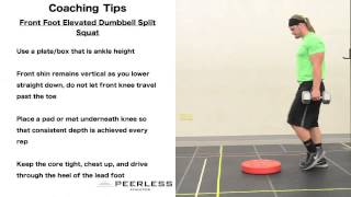 531. Front Foot Elevated Dumbbell Split Squat