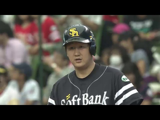 【1回表】連敗脱出へ!! ホークス李大浩 センター前へ先制タイムリー!! 2014/9/21 L-H