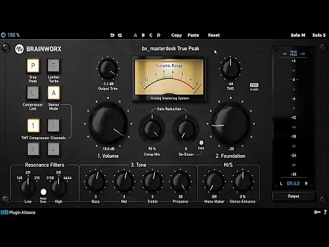 Brainworx bx Masterdesk True Peak Plugin ,  A GREAT PLUGIN
