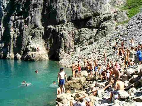 Croatia, Blue Lake at Imotski