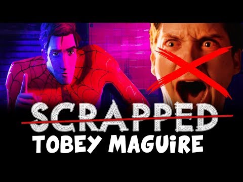 SCRAPPED Tobey Maguire in Spider-Man Into the Spider-Verse