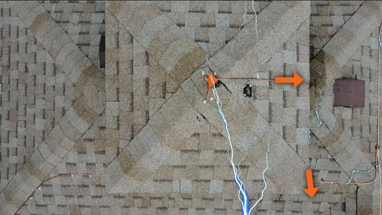 What do lightning protection systems for the home look like?