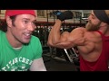 Mike O'Hearn taking Shaun Razaei & James Maslow thru a killer tricep workout