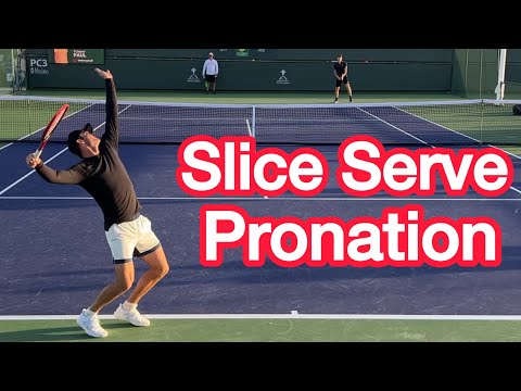 How To Hit FAST Slice Serves (Tennis Technique Explained)