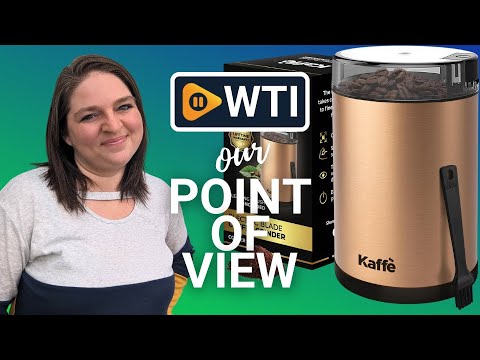Kaffe One-Touch Coffee Grinder - WTI product video review