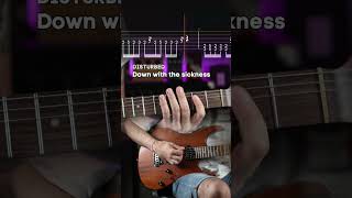DISTURBED - Down with the sickness Tutorial & TABS
