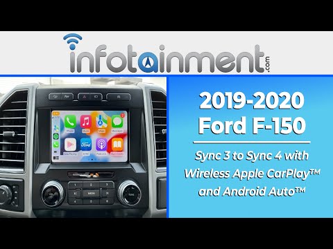 2019+ Ford F-150 SYNC 3 to SYNC 4 Upgrade - Wireless Apple CarPlay and Android Auto