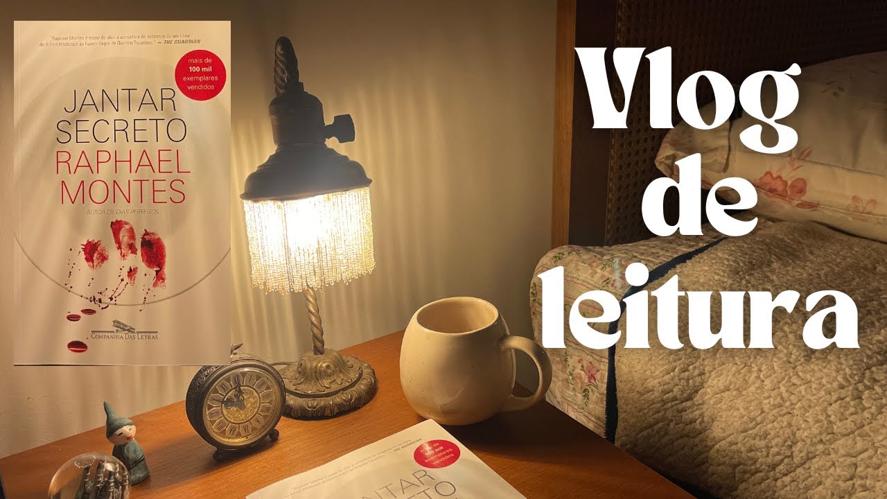 Reading SECRET DINNER Raphael Montes | reading vlog