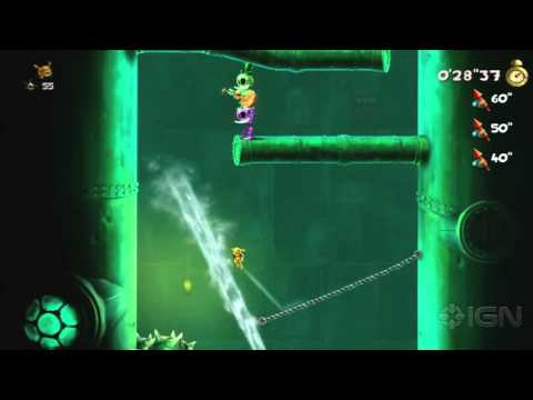 Rayman Legends Walkthrough: 20,000 Lums Under the Sea - There's Always a Bigger Fish (Invasion)