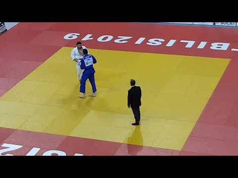 Kazbek Zankishiev - Delvert Clement. Четвертьфинал. Grand-Prix Tbilisi 2019.