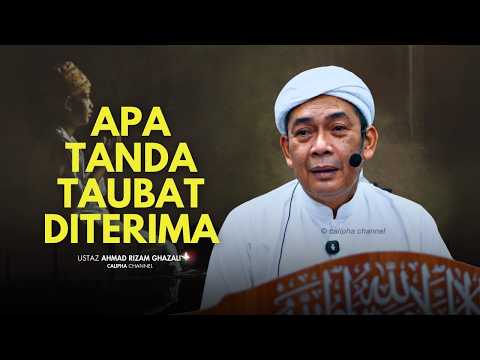 USTAZ AHMAD RIZAM - TANDA TAUBAT DITERIMA