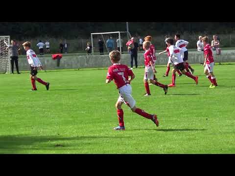 Tweede helft bekerwedstrijd DOVO JO12-1 - Hoogland JO12-1