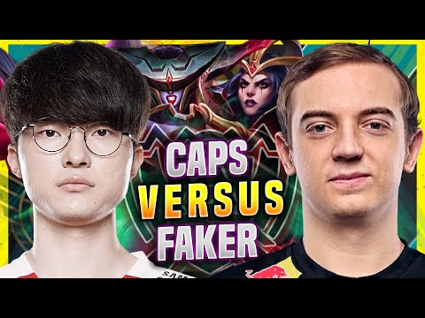 T1 FAKER vs G2 CAPS in EUW SOLOQ! - T1 Faker Plays Lissandra MID vs G2 Caps Leblanc!