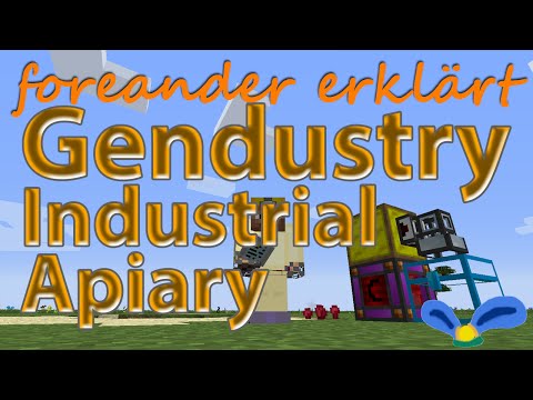 Mod Tutorial: Gendustry Industrial Apiary / Industrieller Bienenstock