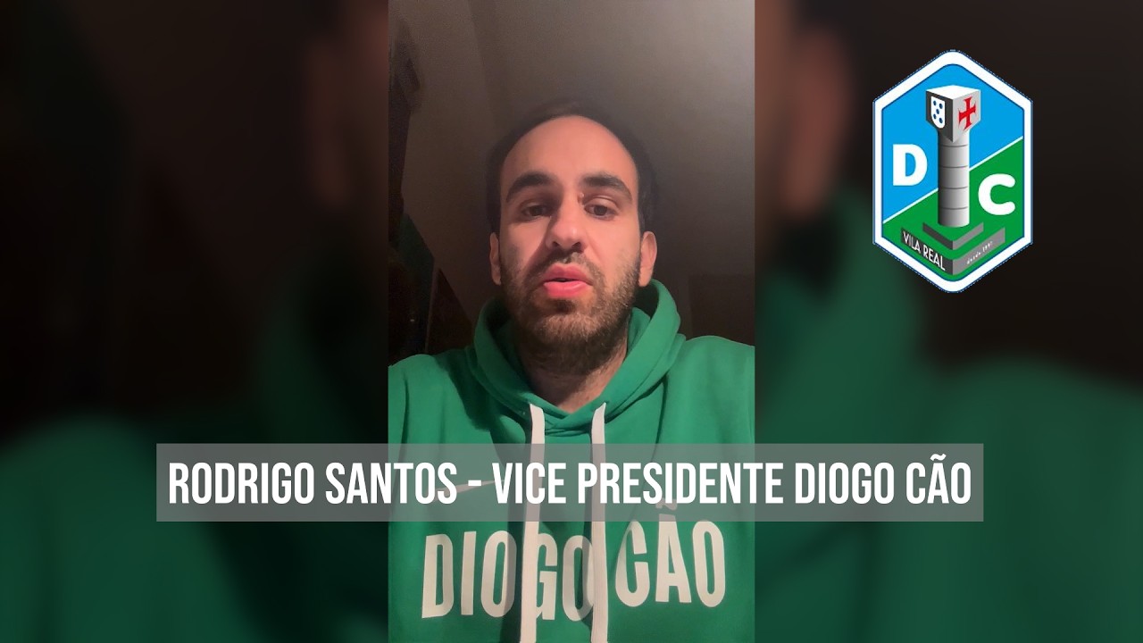 Rodrigo Santos - Vice Presidente Diogo Cão