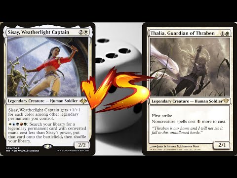 Sissay VS Thalia - MTG EDH Duel Commander