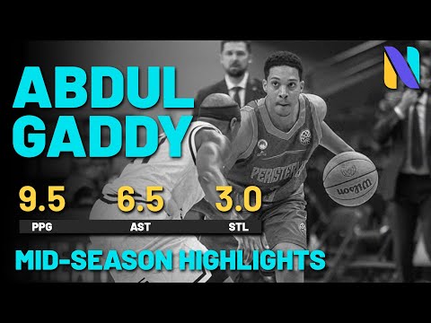 Abdul Gaddy Peristeri Winmasters Mid Season Highlights | Basketball Champions League | FLOOR GENERAL