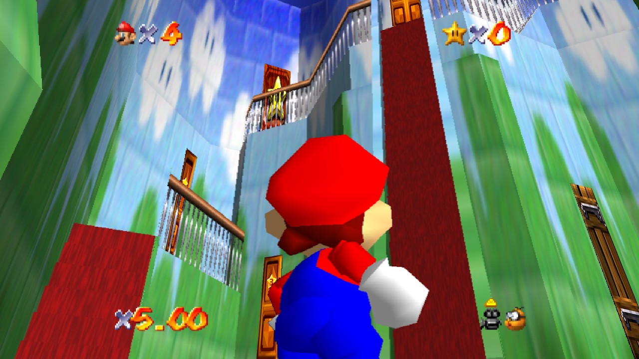 Is It Possible to Beat Super Mario 64 With Scaled Courses?