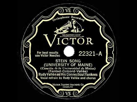 1930 HITS ARCHIVE: Stein Song - Rudy Vallee