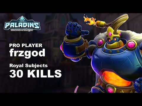 frzgod Bomb King 30 KILLS!! Paladins Pro (SSG) Ranked Gameplay 1440p High Quality Video