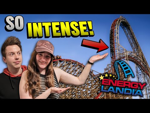 Our FIRST EVER RMC! | Energylandia Day One Vlog May 2024 (On-ride POVs)