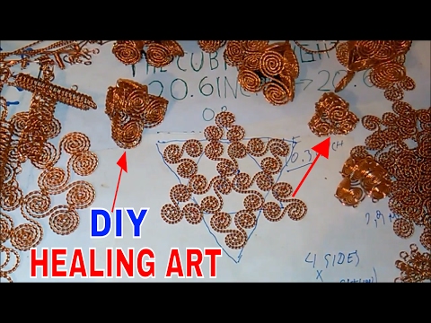 How to make health patches with coils part 3, triskelion pyramids, merkaba, tensor ring, plasma tech Video