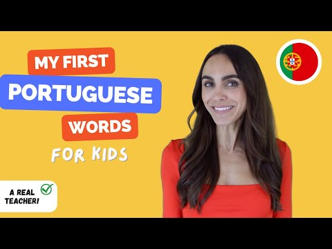 Learn Portuguese - My First Portuguese Words