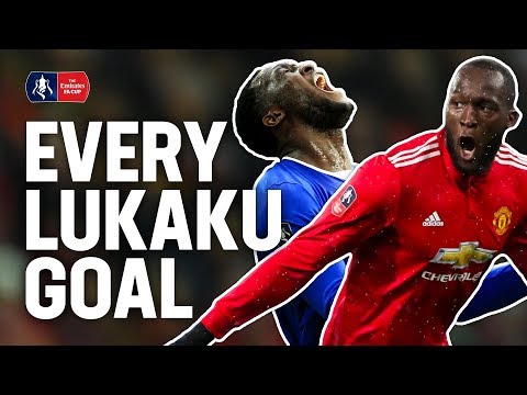 Romelu Lukaku: Every FA Cup Goal! | Everton & Manchester United | Emirates FA Cup