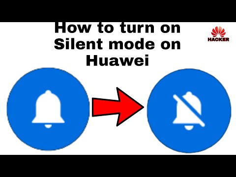 How to turn on Silent mode on Huawei