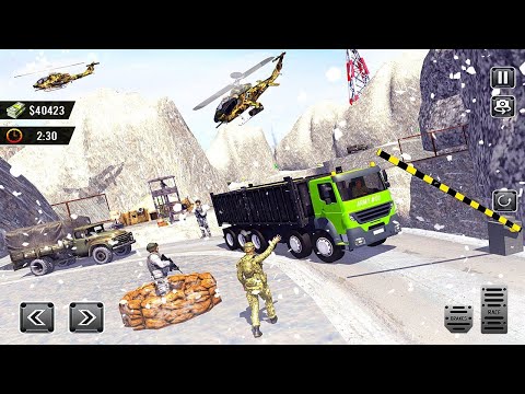 US Army Cargo Truck Driver Simulator 3D 2025 - Android GamePlay