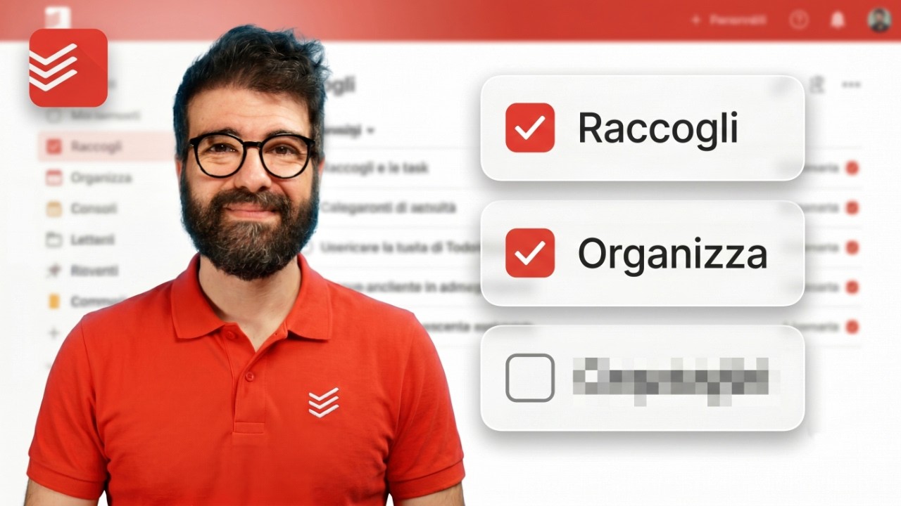 TODOIST e il mio VERO METODO per ORGANIZZARE TUTTO (To-do list ADHD friendly)