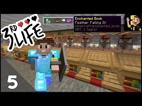 Minecraft 3rd Life SMP | Ep 05 - OP Villagers & Chaos!