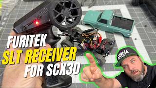 Furitek SLT Receiver For SCX30 Works with Stock SLT2 Radio and Spektrum Dual Protocol Radios