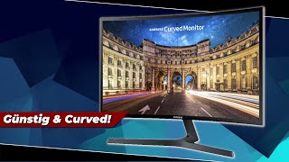 Der 110€ Curved Monitor von Samsung! Was kann er? | Samsung C24F396FHU | Review