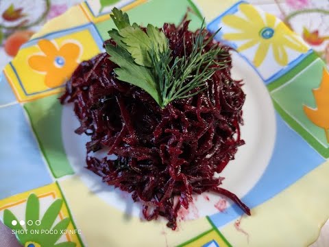 Свекла по Корейски от Луча Beetroot in Korean 辣甜菜根 कोरियाई में चुकंदर Củ cải ở hàn quốc,