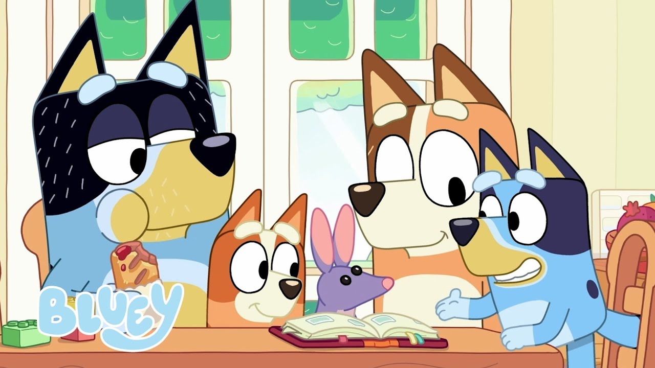 Glædeligt Bluey-år! 🎊💙 | Bluey På Dansk