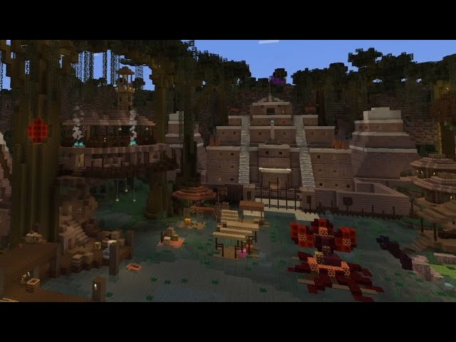 fortress-town-from-heroes-of-might-magic-iii-minecraft-map