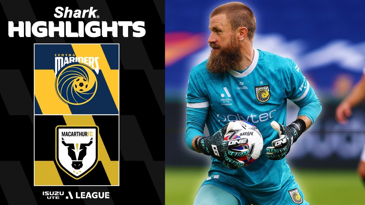 Central Coast Mariners vs Macarthur Highlights